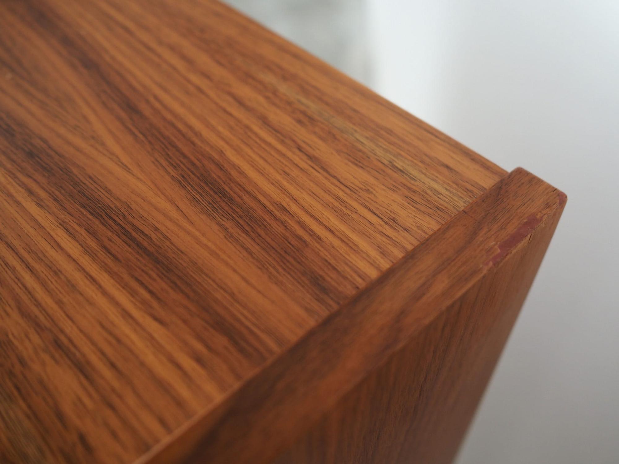 Vintage Bookshelf Wood Brown 1970s 10