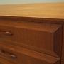 Vintage Sideboard Teak Wood Brown 1960s 14