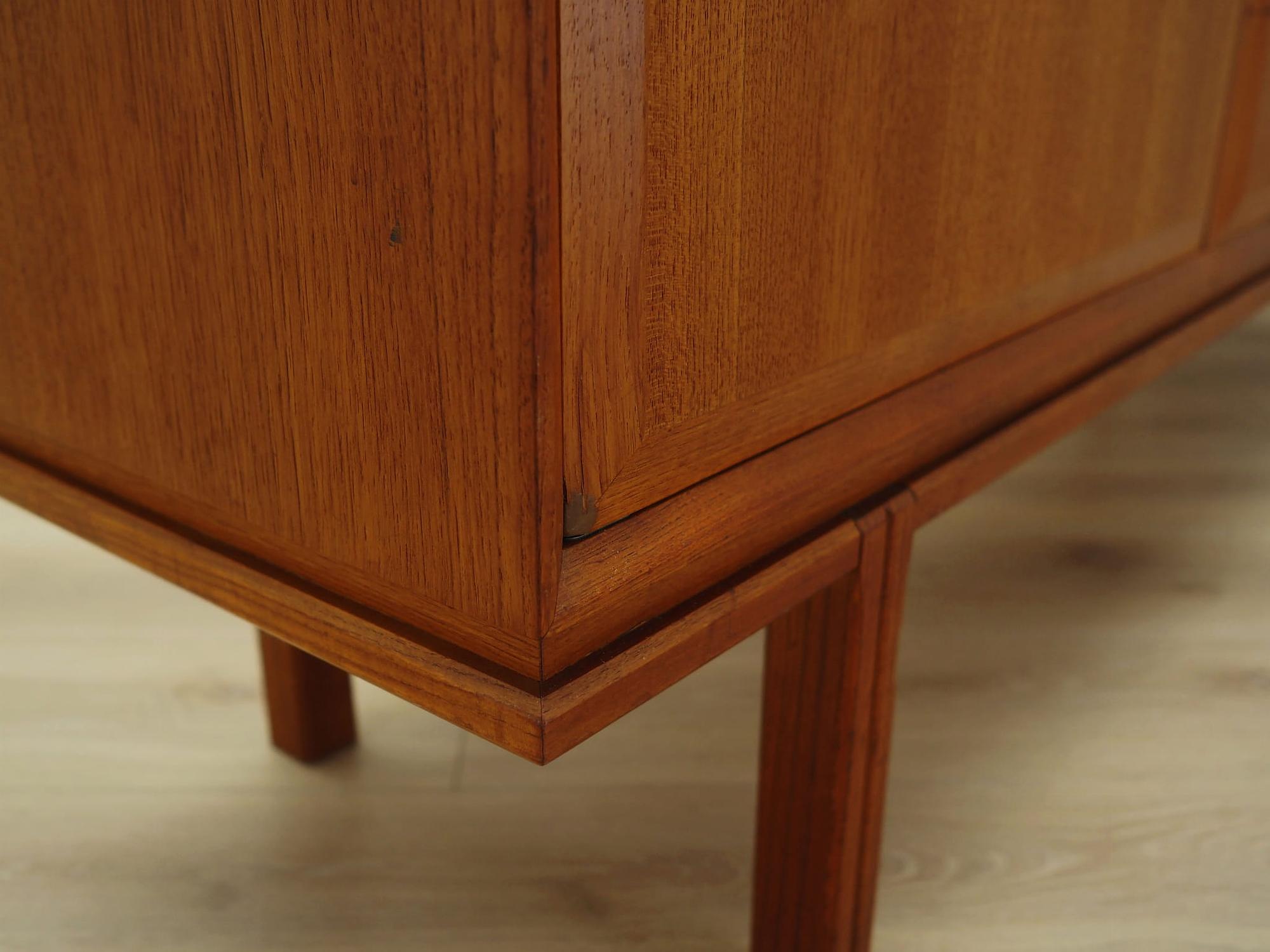 Vintage Sideboard Teakholz Braun 1960er Jahre 10