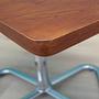 Vintage Couchtisch Teakholz Braun 1970er Jahre 11