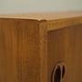 Vintage Schrank Teakholz Braun 1970er Jahre 12
