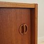Vintage Schrank Teakholz Braun 1970er Jahre 14