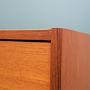 Vintage chest of drawers Teak wood Brown 1960s 10
