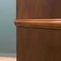 Vintage cabinet walnut wood brown 1960s 12