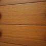 Vintage chest of drawers Teak wood Brown 1960s 12