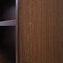 Vintage Bücherregal Eichenholz Braun 1970er Jahre 12