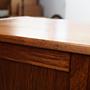 Vintage Sideboard Teakholz Braun 1970er Jahre  14