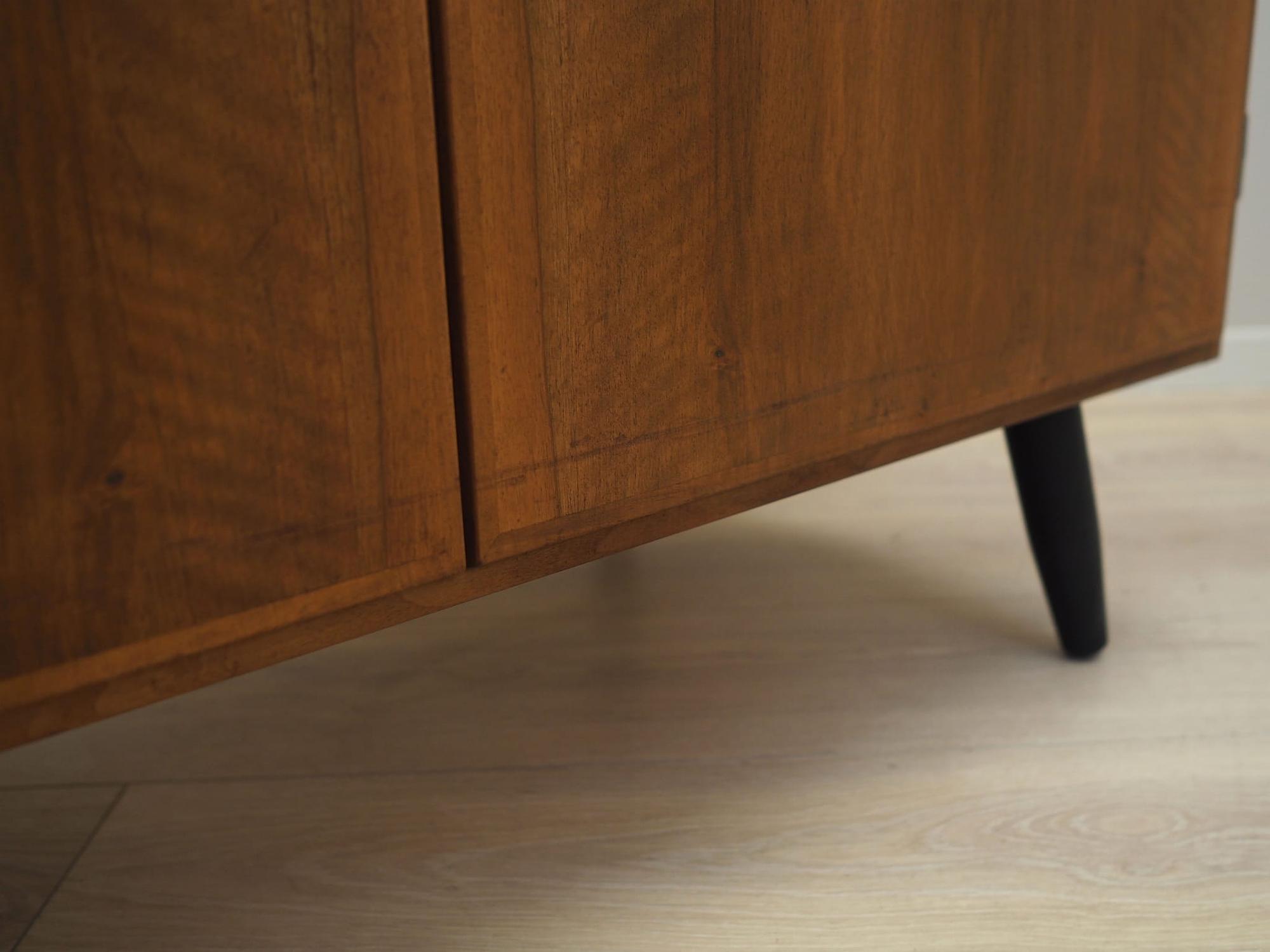 Vintage cabinet walnut brown 1960s 14