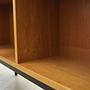Vintage Bücherregal Eschenholz Braun 1960er Jahre 13