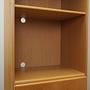 Vintage bookshelf, ash wood, brown, 1960s 11