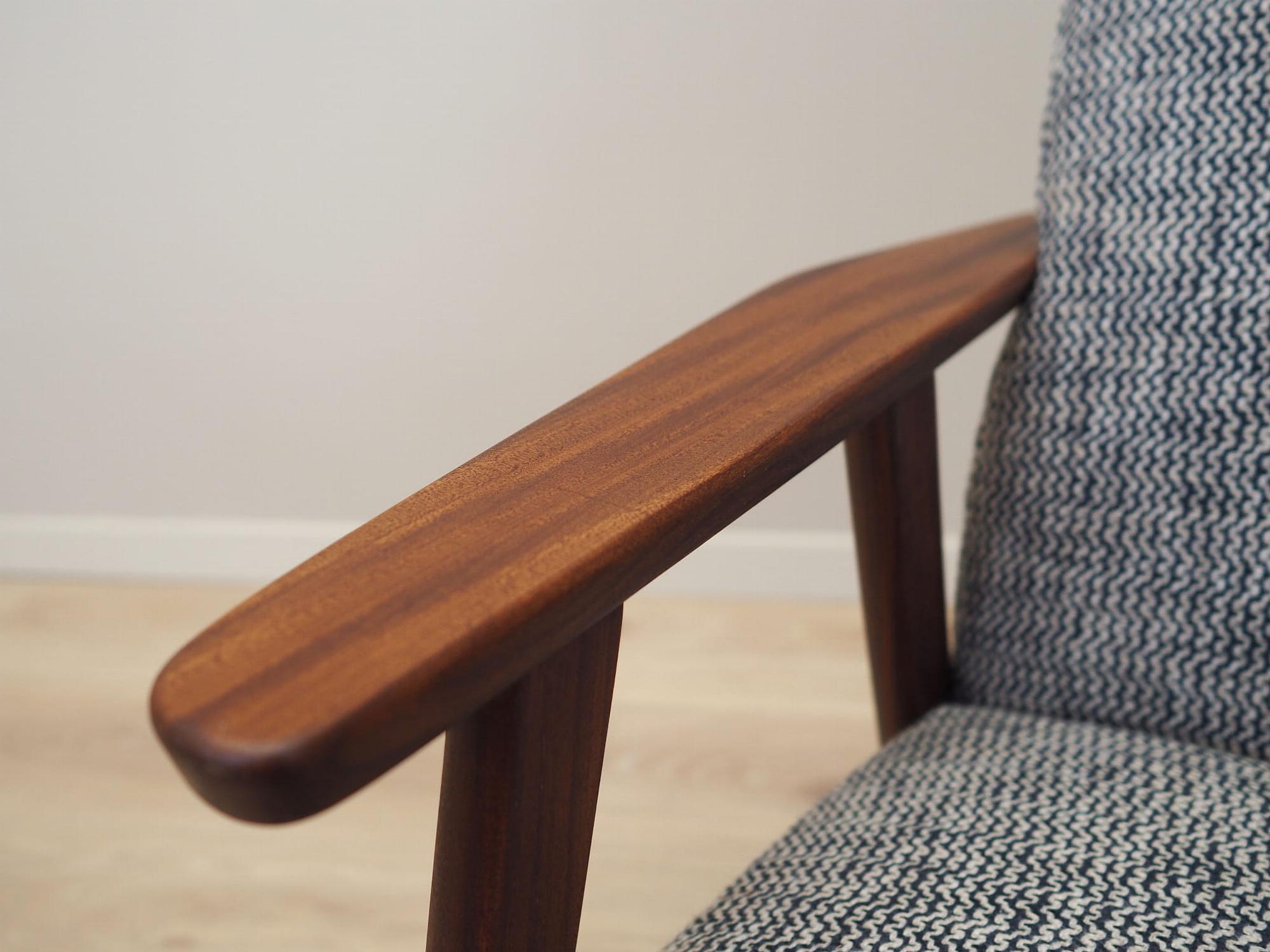 Mahogany Sessel 1960 Jahre 11