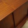 Vintage Highboard Teakholz Braun 1960er Jahre 12