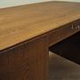 Schreibtisch Holz Braun 1970er Jahre  11
