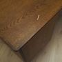 Schreibtisch Holz Braun 1970er Jahre  14