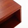 Schreibtisch Teakholz Braun 1970er Jahre 14