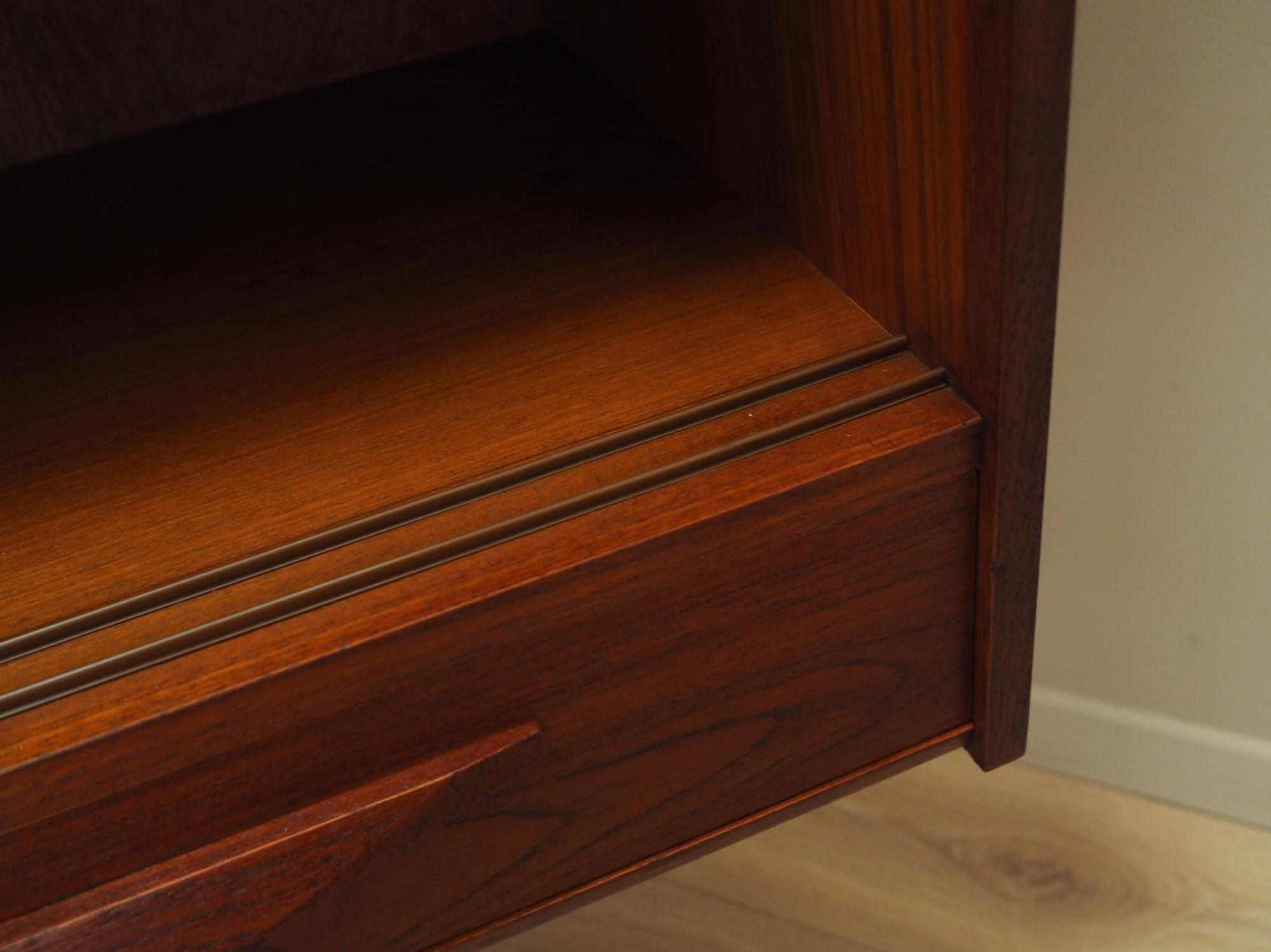 Highboard Holz Braun 1970er Jahre 14