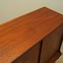 Highboard Teakholz Braun 1960er Jahre 11