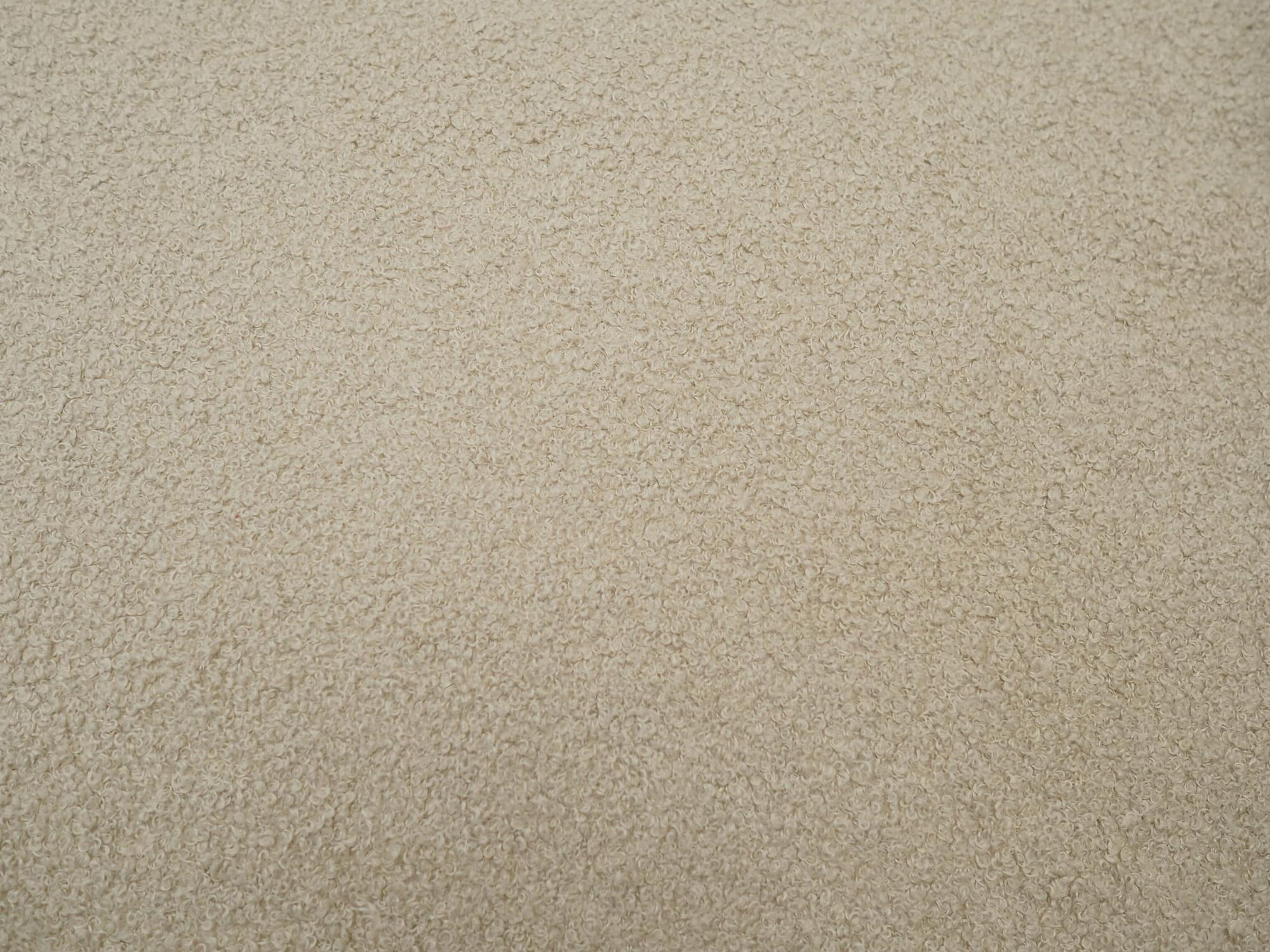 Armchair Textile Wood Cream 1970s 14