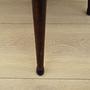 Vintage Hocker Teakholz Braun 1970er Jahre 11