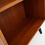 Bücherregal Teakholz Braun 1970er Jahre 10