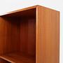 Bücherregal Teakholz Braun 1970er Jahre 11