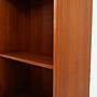 Bücherregal Teakholz Braun 1970er Jahre 14