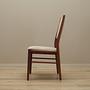 Set of six Mahogany chairs 1970s 11
