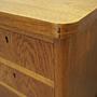 Vintage Schreibtisch Holz Braun 1960er Jahre 13