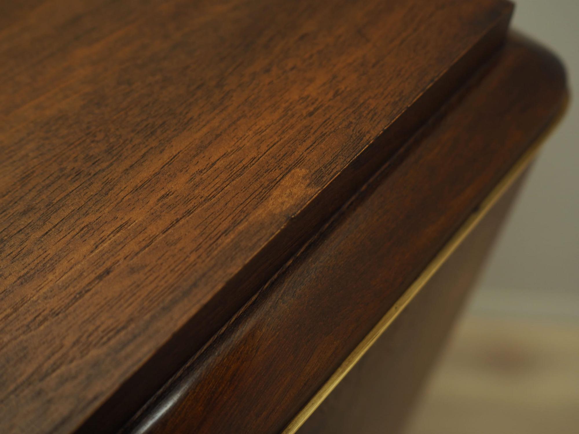 Vintage Sideboard Walnut Brown 1960s 10