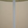 Vintage floor lamp Metal Fabric Green 1970s 10