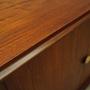 Vintage Sideboard Teak wood Brown 1970s 10