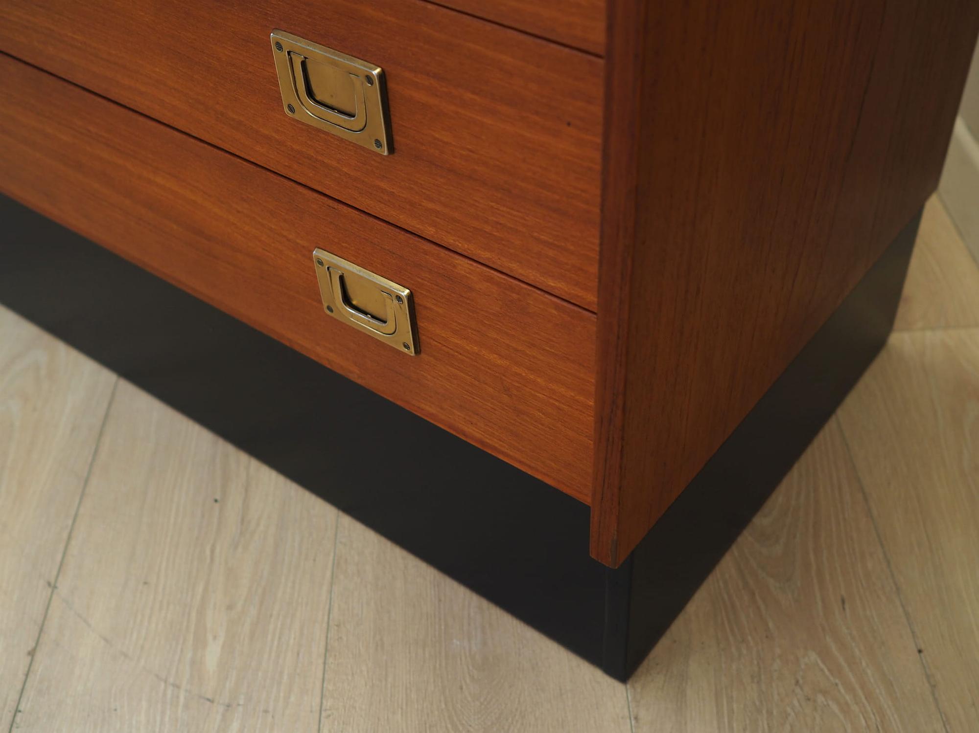 Vintage Sekretär Teakholz Braun 1970er Jahre  10