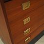 Vintage Sekretär Teakholz Braun 1970er Jahre  12