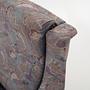 Vintage Sessel Buchenholz Textil Violett 1960er Jahre 10