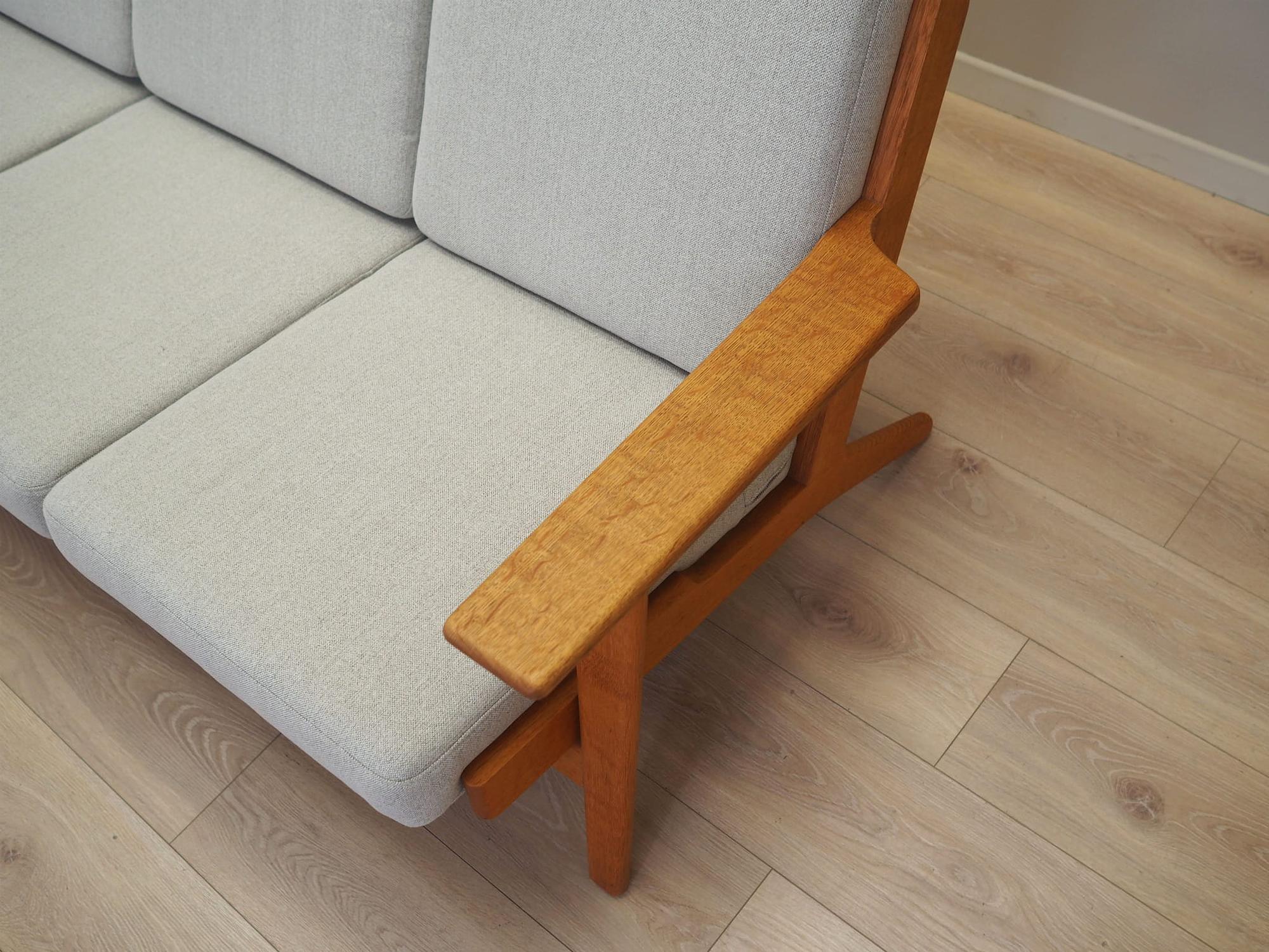 Sofa Holz Grau 1960er Jahre 13
