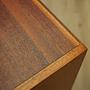 Bücherregal Holz Beige 1970er Jahre  10