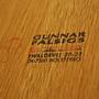 Vintage Dining Table Ash Wood Brown 1960s 13
