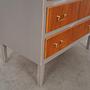 Vintage Kommode Nussbaumholz Braun 1960er Jahre 11