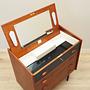 Vintage Chest of Drawers Teak Wood Brown 1970s 13