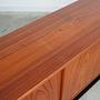 Vintage Sideboard Teakholz Braun 1970er Jahre 10