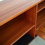 Vintage Sideboard Teakholz Braun 1970er Jahre 13