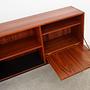 Vintage Sideboard Teakholz Braun 1970er Jahre 12