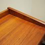 Secretaire in legno marrone anni '70 13