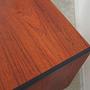 Vintage cabinet teak brown 1960s 12