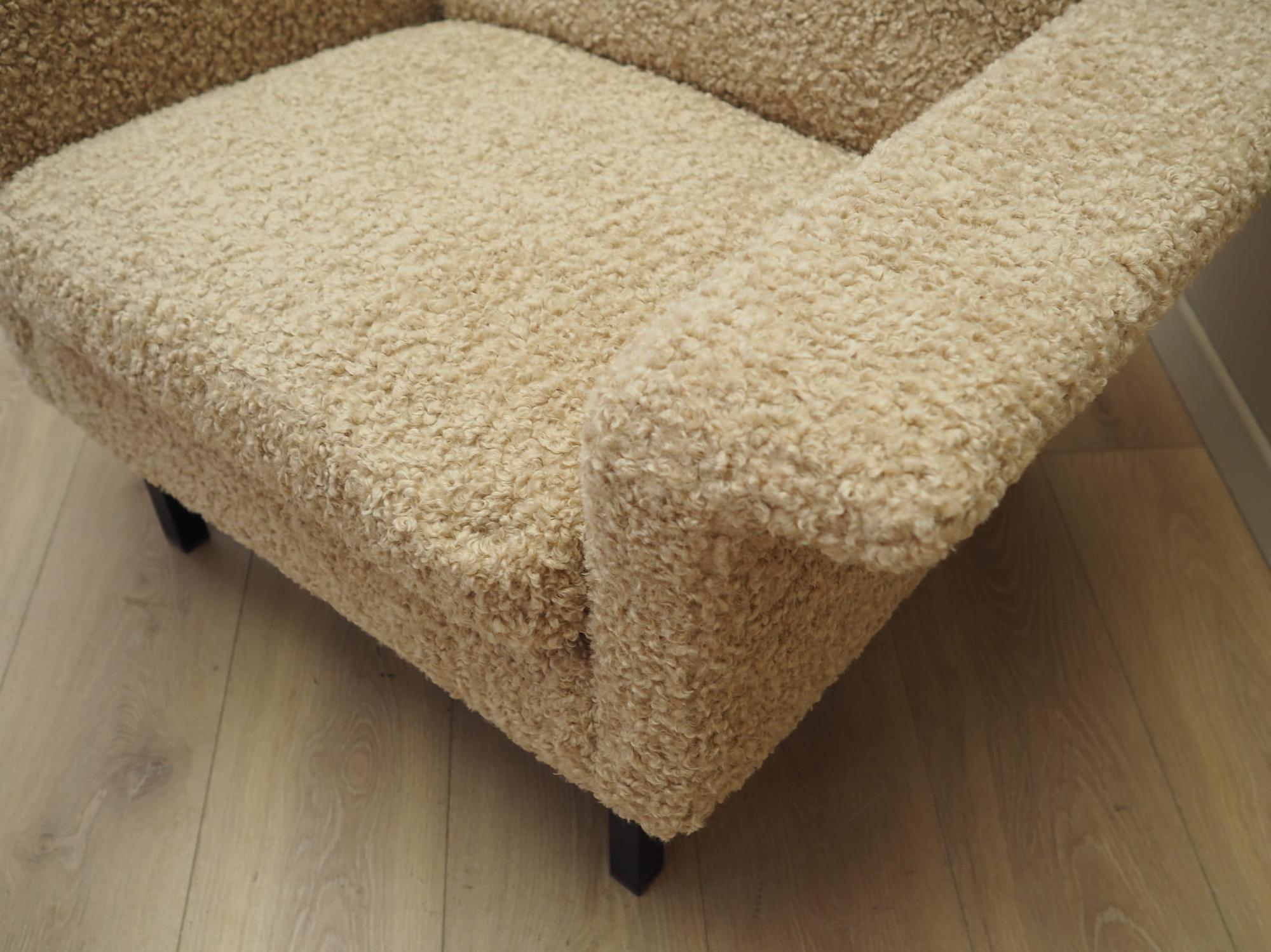 Armchair Textile Beige 1960s 13
