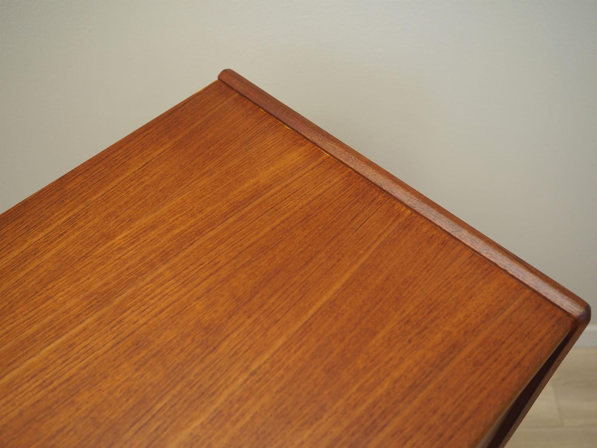 Vintage Sideboard Teak wood Brown 1970s 11