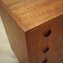 Vintage Sideboard Teakholz Braun 1970er Jahre 11