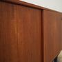 Vintage Sideboard Teakholz Braun 1970er Jahre 13