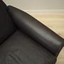 2-Sitzer Sofa Leder Braun 1960er Jahre 13