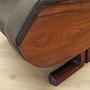 Armchair Leather Dark Brown 1970s 12